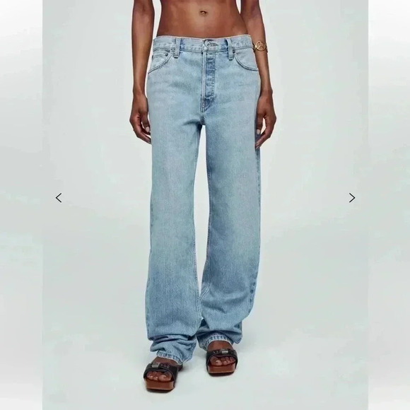 RE / DONE LA Jeans | Wasted Indigo 5 Pocket | 32 Loose Long - Picture 1 of 5